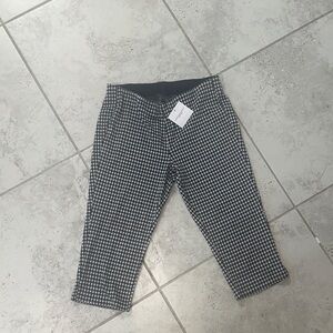 Gingham Capri Pants Size XS